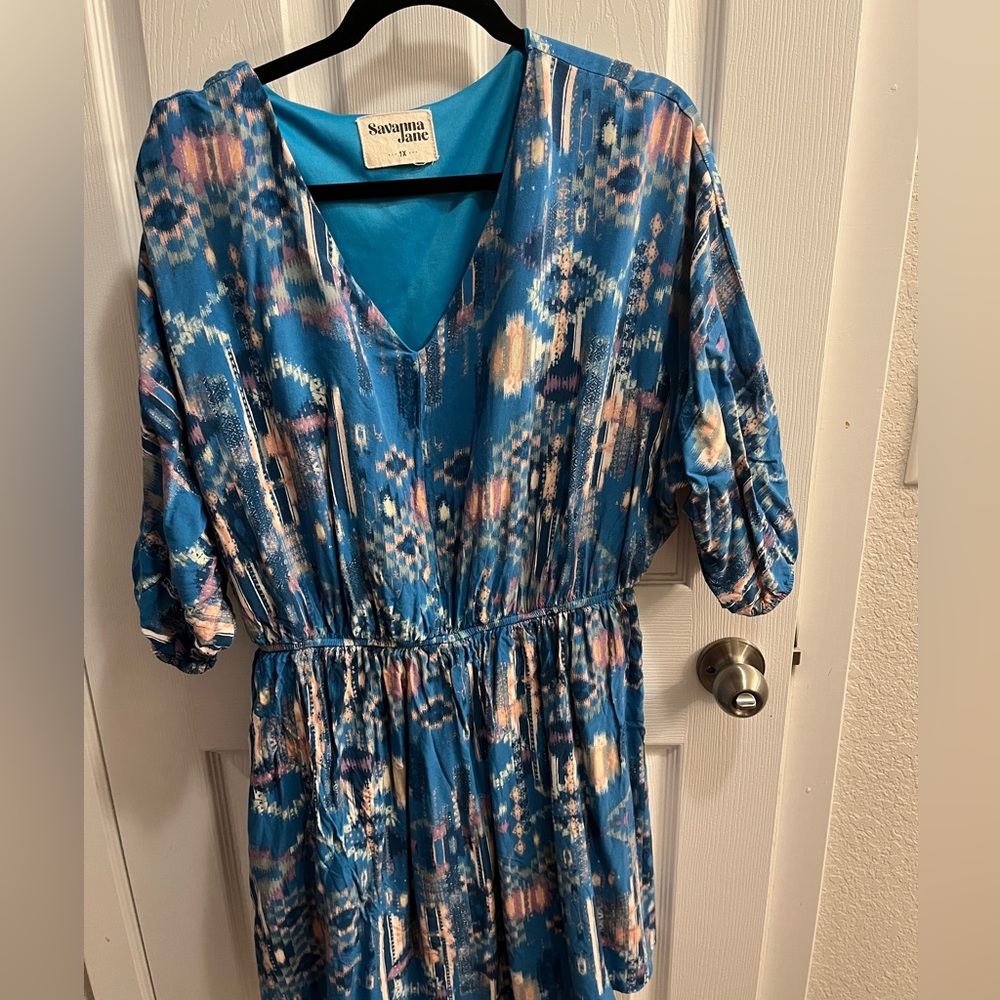 Savanna Jane multicolor flowy dress